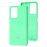 Чохол для Xiaomi Redmi Note 10 Pro Silicone Full м'ятний