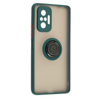 Чохол для Xiaomi Redmi Note 10 Pro LikGus Edging Ring оливковий