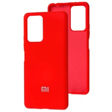 Чохол для Xiaomi Redmi Note 10 Pro Silicone Full червоний