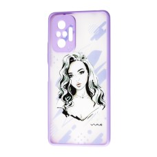 Чохол для Xiaomi Redmi Note 10 Pro Wave Cartoon kiss me