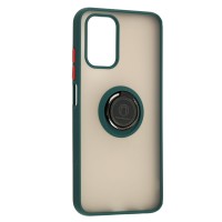 Чохол для Xiaomi Redmi Note 10 / 10s LikGus Edging Ring оливковий