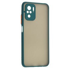 Чохол Xiaomi Redmi Note 10 / 10s LikGus Totu camera protect оливковий