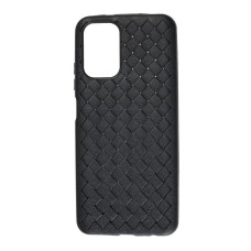 Чохол для Xiaomi Redmi Note 10 / 10s Weaving чорний