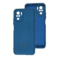 Чохол для Xiaomi Redmi Note 10 / 10s Silicone Full camera синій / navy blue