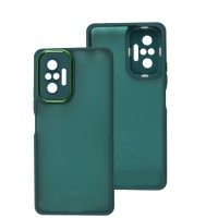 Чохол для Xiaomi Redmi Note 10 / 10s Luxury Metal Lens зелений