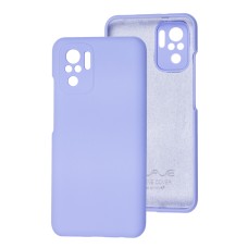 Чохол для Xiaomi Redmi Note 10 / Note 10s Wave Full light purple