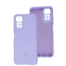 Чохол для Xiaomi Redmi Note 11 / 11s Silicone Full camera бузковий / dasheen