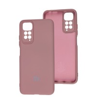 Чохол Xiaomi Redmi Note 11 / 11s Silicone Full camera рожевий / pink sand
