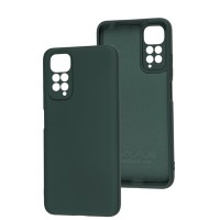 Чохол для Xiaomi Redmi Note 11 4G / Note 11S Wave colorful forest green