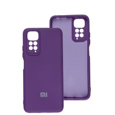 Чохол для Xiaomi Redmi Note 11 / 11s Silicone Full camera фіолетовий / purple