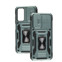 Чохол для Xiaomi Redmi Note 11 / 11s Camshield Army Ring зелений / light green