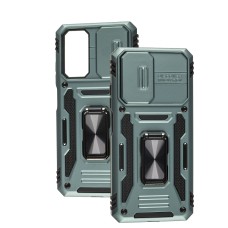 Чохол для Xiaomi Redmi Note 11 / 11s Camshield Army Ring зелений / light green