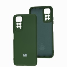 Чохол для Xiaomi Redmi Note 11 / 11s Silicone Full camera зелений / dark green