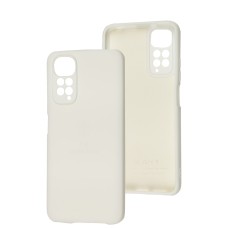 Чохол для Xiaomi Redmi Note 11/11S Silicone Full Тризуб білий