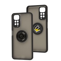 Чохол для Xiaomi Redmi Note 11 / 11s LikGus Edging Ring чорний