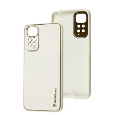 Чохол для Xiaomi Redmi Note 11 / 11s Leather Xshield white