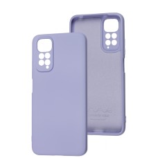 Чохол для Xiaomi Redmi Note 11 4G / Note 11S Wave colorful light purple