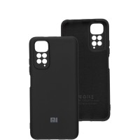 Чехол для Xiaomi Redmi Note 11 4G / Note 11S 4G Silicone Separate camera черный