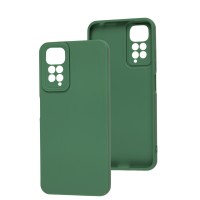 Чохол для Xiaomi Redmi Note 11 / Note 11s Matte Lux зелений