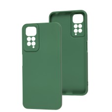 Чохол для Xiaomi Redmi Note 11 / Note 11s Matte Lux зелений