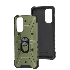 Чохол для Xiaomi Redmi Note 11 / 11s Pathfinder ring ударостійкий зелений / arm green