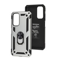 Чохол для Xiaomi Redmi Note 11 / 11s Serge Ring ударостійкий сріблястий