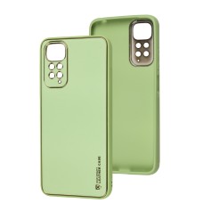 Чохол для Xiaomi Redmi Note 11 / 11s Leather Xshield pistachio
