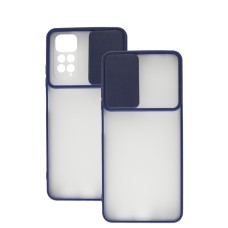Чохол для Xiaomi Redmi Note 11 4G / Note 11S LikGus Camshield camera protect синій