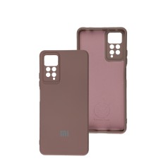 Чохол Xiaomi Redmi Note 11 Pro Silicone Full camera рожевий / pink sand
