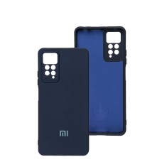 Чохол Xiaomi Redmi Note 11 Pro Silicone Full camera синій / midnight blue