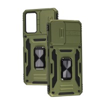 Чохол для Xiaomi Redmi Note 11 Pro Camshield Army Ring оливковий / army green