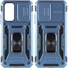 Чохол для Xiaomi Redmi Note 11 Pro Camshield Army Ring блакитний / light blue