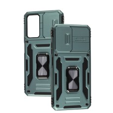 Чохол для Xiaomi Redmi Note 11 Pro Camshield Army Ring зелений / light green