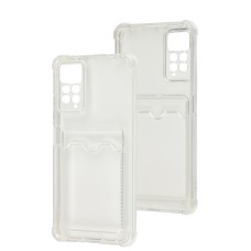 Чохол для Xiaomi Redmi Note 11 Pro WXD Card Pocket прозорий