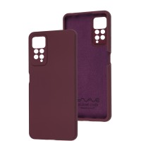 Чохол для Xiaomi Redmi Note 11 Pro 4G Wave Full camera plum