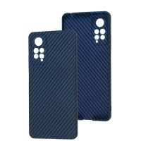 Чохол для Xiaomi Redmi Note 11 Pro Carbon New blue
