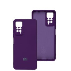 Чохол Xiaomi Redmi Note 11 Pro Silicone Full camera фіолетовий / purple