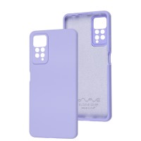 Чохол для Xiaomi Redmi Note 11 Pro 4G Wave Full camera light purple