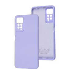 Чохол для Xiaomi Redmi Note 11 Pro 4G Wave Full camera light purple