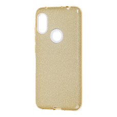 Чохол для Xiaomi Redmi Note 6 Pro Shining Glitter з блискітками золотистий