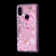Чохол для Xiaomi Redmi Note 6 Pro Блискучі вода Fashion "сакура"