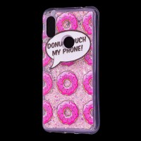 Чохол для Xiaomi Redmi Note 6 Pro Блискучі вода Fashion "Donut"