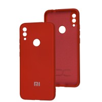 Чохол для Xiaomi Redmi Note 7 Full camera темно-червоний