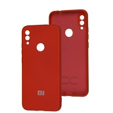 Чохол для Xiaomi Redmi Note 7 Full camera темно-червоний