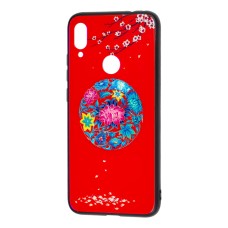 Чохол для Xiaomi Redmi Note 7 Fantasy світиться кольорове плетіння червоний