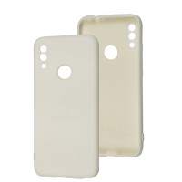 Чохол для Xiaomi Redmi Note 7 Silicone Full Тризуб білий