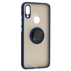 Чохол для Xiaomi Redmi Note 7 LikGus Edging Ring синій