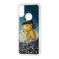Чохол для Xiaomi Redmi Note 7 Блискучі вода "mouse ковбой"
