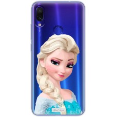 Чохол для Xiaomi Redmi Note 7 MixСase новий рік холодне серце ельза