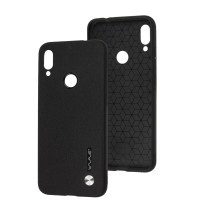 Чохол для Xiaomi Redmi Note 7 Wave Leather чорний